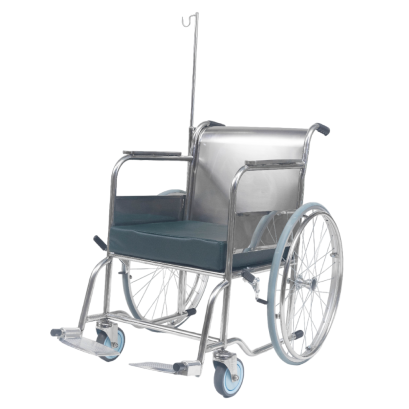 Stainless Steel wheelchair 12WC-1