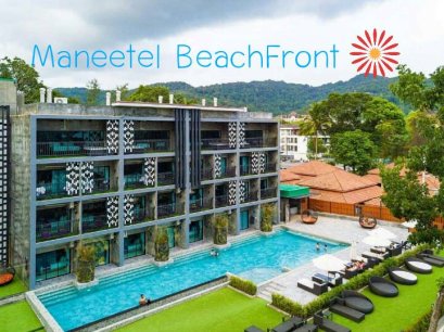 ทัวร์กระบี่  ที่พักติดหาด  โรงแรมมณีเทล บีชฟร้อนท์