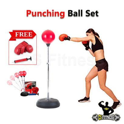 เป้าชกมวย Free!! นวม+ที่สูบลม Punching Ball