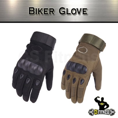 ถุงมือมอเตอร์ไซค์ ถุงมือขี่มอเตอร์ไซค์ เต็มนิ้ว