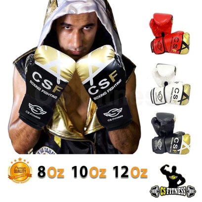 นวมชกมวย - CS Premium Boxing Glove 10-12 Oz