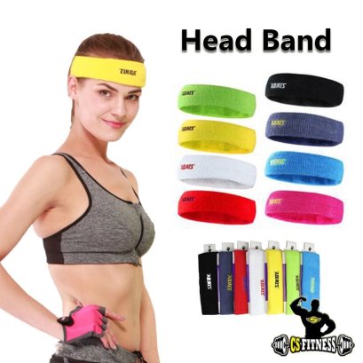 ผ้าคาดศรีษะ ที่คาดศรีษะ ซับเหงื่อ – Aolikes Headband