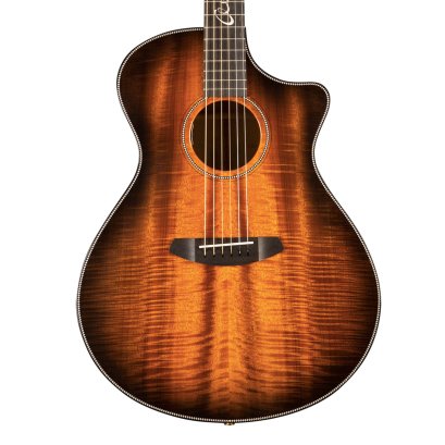 Breedlove Jeff Bridges Oregon Concerto Bourbon CE Myrtlewood-Myrtlewood