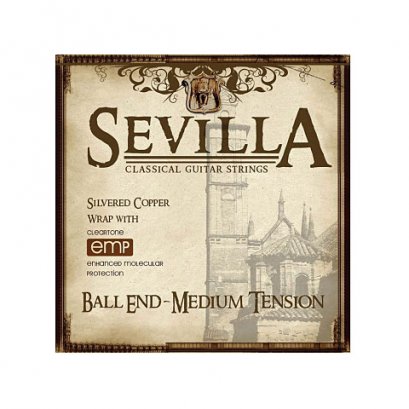 Cleartone Sevilla Treated Classical Med Tension / Ball End (8442)