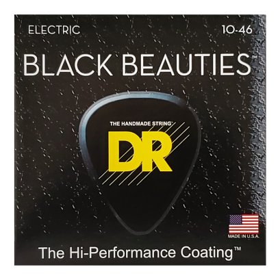 DR Strings Black Beauty Electric 10-46 Medium (BKE-10)