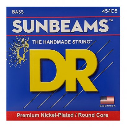 DR Strings Sunbeam Bass 45-105 Medium 4-String (NMR-45)