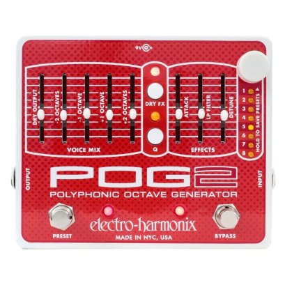 Electro-Harmonix POG2 Polyphonic Octave Generator Pedal