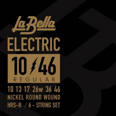 La Bella Nickel-Plated Round Wound Regular 10-46