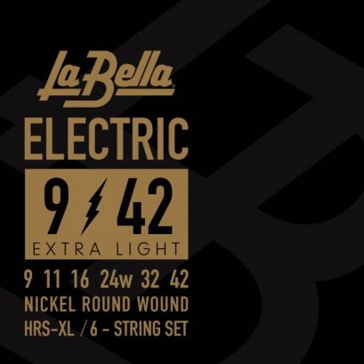 La Bella Nickel-Plated Round Wound Extra Light 09-42