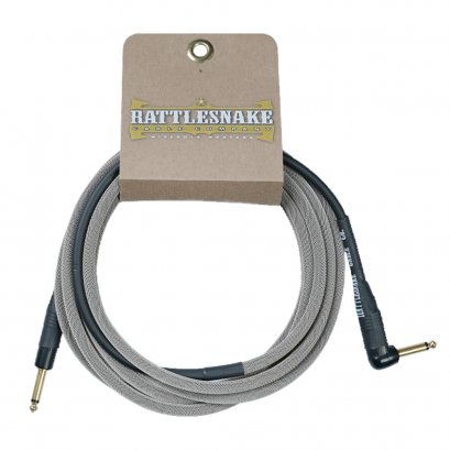 Rattlesnake Cable Snake Head Gold 15' (R/S) Dirty Tweed Gold