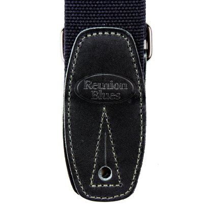 Reunion Blues Merino Wool Guitar Strap, Black