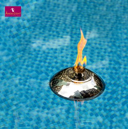 Angel Torch - M2 4S (Silver) + Wooden Pole
