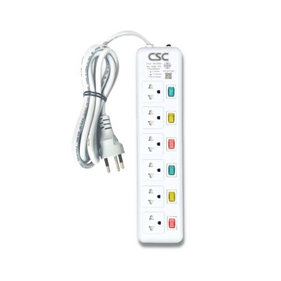 6 Outlet 6 Switch