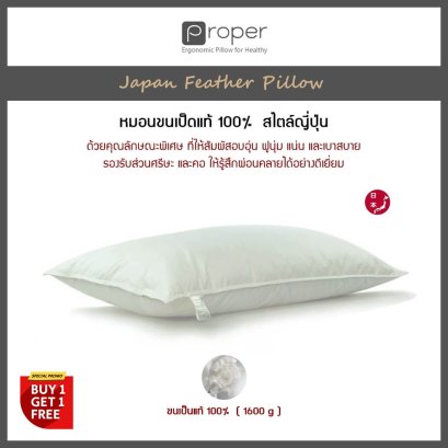 หมอนหนุนเพื่อสุขภาพ ซื้อ1 แถม 1