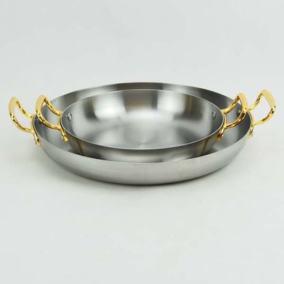 กระทะสแตนเลส ขนาด 24 ซม.