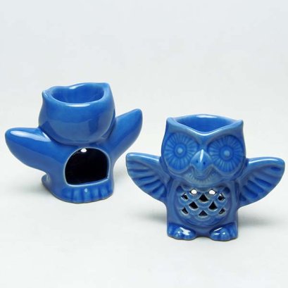 เตาจุดน้ำมันหอมระเหยอโรมา คละแบบ