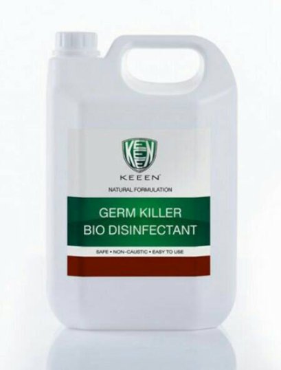 ผลิตภัณฑ์ฆ่าเชื้อโรค แบคทีเรีย เชื้อรา ไวรัส / Germ Killer Bio Disinfectant- Apple  5 ลิตร