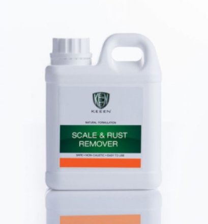 ผลิตภัณฑ์กำจัดคราบตระกรัน และสนิม / Scale &amp; Rust Remover  1 ลิตร