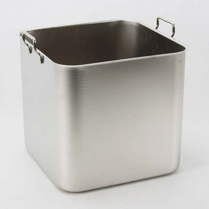 Bain-marie pan ,heavy,stackable,s/s,  , 24.0x24.0x23.5 cm.  13 lt.