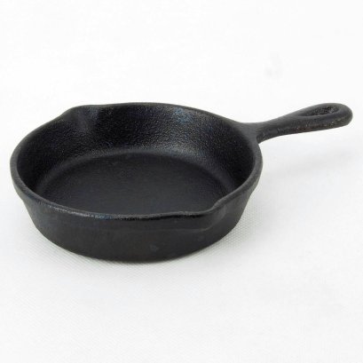 กะทะเหล็กหล่อกลม 10 ซม.