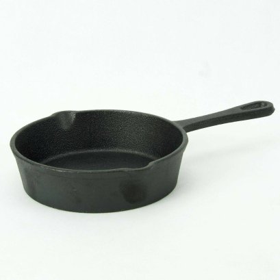 กะทะเหล็กหล่อกลม 13 ซม.