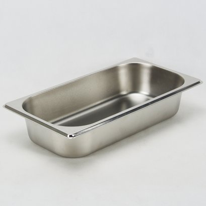 กระบะสแตนเลส 1/3 325x176x65 มม. 2.5 ลิตร