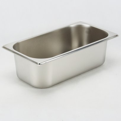 กระบะสแตนเลส 1/3 325x176x100 มม. 3.7 ลิตร