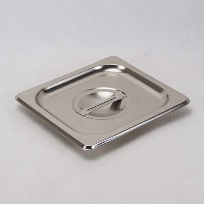 ฝาปิดสแตนเลส GN 1/6  176×162 มม.