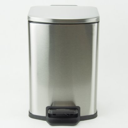 ถังขยะสแตนเลส แบบเท้าเหยียบ มีฝาปิด 7 ลิตร