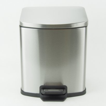 ถังขยะสแตนเลส แบบเท้าเหยียบ มีฝาปิด 9 ลิตร