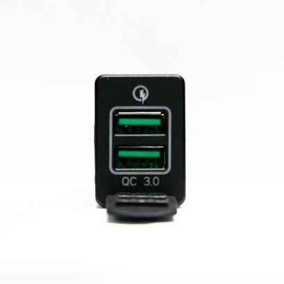 USB QUICK CHARGE ช่องชาร์จ USB 3.0 ช่องชาร์จ USB QC 3.0 ตรงรุ่น Alphard / Vellfire 30 รุ่นปี 2015-2021 แท่นชาร์จแบตในรถ USB 2 พอร์ท สำหรับรถยนต์ อัลพาร์ด เวลไฟร์ Alphard Vellfire USB Charger