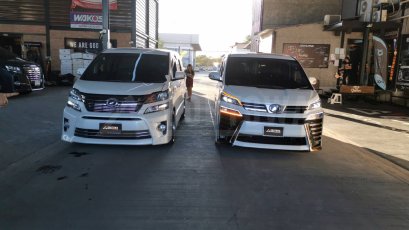 แปลงหน้าจาก VELLFIRE 20 รุ่นปี 2008-2014 (เดิม) เป็น VELLFIRE 30 รุ่นปี 2018-2021