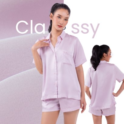 Cherilon Classy Collection ชุดนอนเชอรีล่อน ชุดนอนผ้าซาติน เชอรีล่อน ชุดนอนผู้หญิง ชุดนอนเข้าชุด ชุดนอนเดรสสั้น ชุดนอนเดรสยาว ชุดนอนกางเกงขาสั้น ชุดนอนกางเกงขายาว