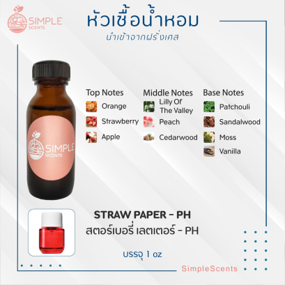 STRAW PAPER - PH / สตอร์เบอรี่ เลตเตอร์ - PH