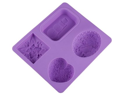 แม่พิมพ์มีลวดลาย 4 ช่อง