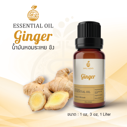 Ginger Essential Oil / น้ำมันหอมระเหย ขิง / Ginger Oil / 1 oz
