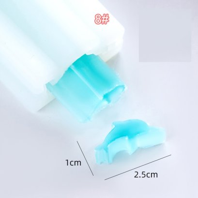 แม่พิมพ์แท่ง ลายปลาโลมา