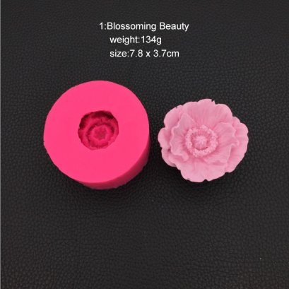 แม่พิมพ์ 3 D ดอกไม้บาน