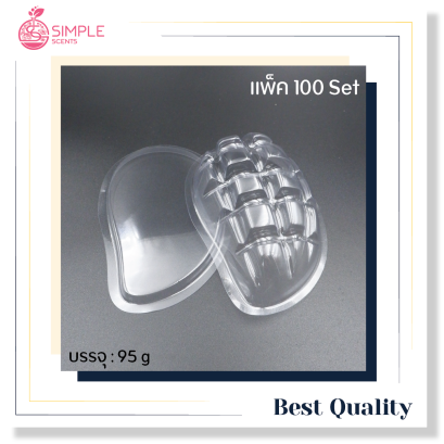 แม่พิมพ์สบู่พลาสติก มะม่วง แพ็ค 100 ชิ้น