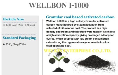 Activated Carbon (แอคติเวทเต็ดคาร์บอน/ถ่านกัมมันต์) ทั้งแบบจากกะลามะพร้าว และถ่านหิน