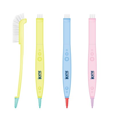 แปรงล้างขวดนมเด็ก แปรงล้างขวด 2อิน1 (คละสี)