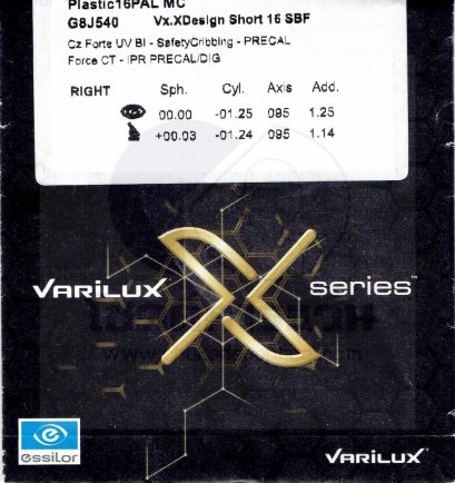 ESSILOR Varilux X Series (6 Stars)