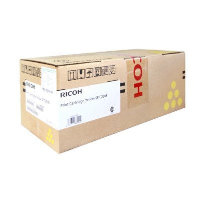 Ricoh SP C250DN สีเหลือง ตลับหมึกของแท้ รับประกันศูนย์ จัดส่งฟรี!