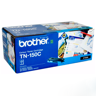 BROTHER TN-150C สีฟ้า ตลับหมึกของแท้ รับประกันศูนย์ จัดส่งฟรี!
