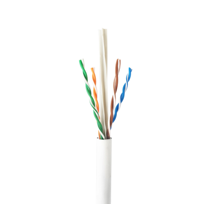 U/UTP CAT6, 4p 24AWG SOLID Co,PVC,CMR,Blue