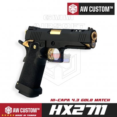 AW CUSTOM : HX2711 Hi-capa 4.3 Gold match