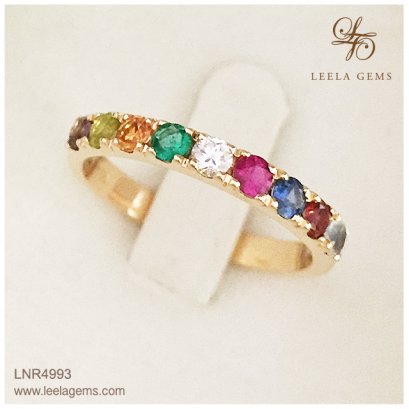 Lucky Gemstones Ring