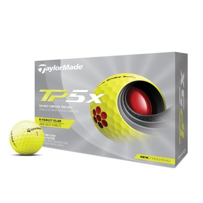 TP5X YELLOW GOLF BALLS