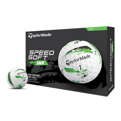 SpeedSoft Green Ink Golf Balls
