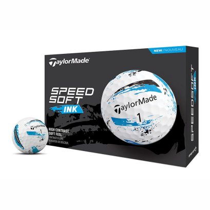 SpeedSoft Blue Ink Golf Balls